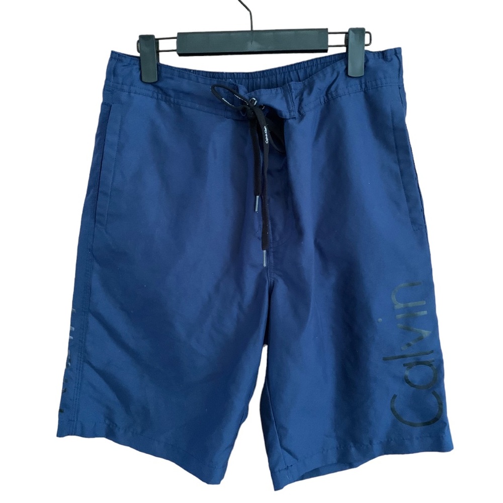 Calvin Klein swim navy blue shorts S sport water hybrid